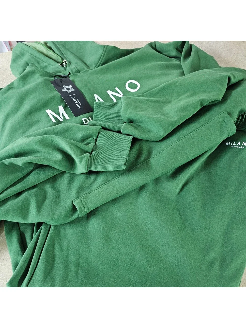 unisex Milano Di Rouge luxe signature set hoodie and Joggers sz 3 XL